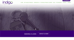 Desktop Screenshot of indigofinance.com.au
